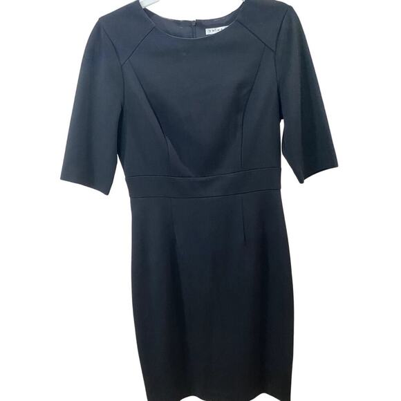 Trina Turk Black Sheath Dress - Size L (EUC) - Picture 1 of 6